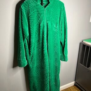 Just Love Emerald Green Plush Hoodie